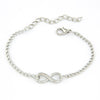 Cuban Link Chain Infinity Bracelet - Zodeys