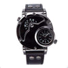 Top Gun Luxury Leather Strap Watch - Zodeys