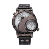 Top Gun Luxury Leather Strap Watch - Zodeys