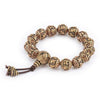 Traditional Tengyur Brass Prayer Beads Bracelets - Zodeys