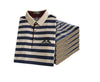 Men's Striped Fitted Polo Shirt - Zodeys
