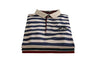 Men's Striped Fitted Polo Shirt - Zodeys
