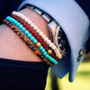 Cuban Schizo Natural Stone Elastic Bracelet - Zodeys