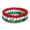 Cuban Schizo Natural Stone Elastic Bracelet - Zodeys