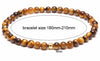 Cuban Schizo Natural Stone Elastic Bracelet - Zodeys