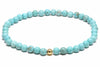 Cuban Schizo Natural Stone Elastic Bracelet - Zodeys