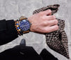 Cuban Schizo Natural Stone Elastic Bracelet - Zodeys
