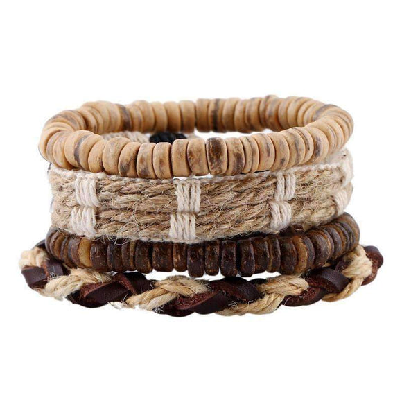 Rope & Weave Coconut Hemp Bracelet