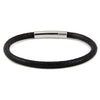 Genuine Stingray Leather Stainless Steel Bracelet - Zodeys