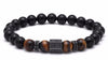 Luxury Bosque Tiger Eye & Agate Stones Bracelet - Zodeys