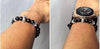 Black Batman Natural Agate Stone Bracelet - Zodeys
