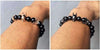 Black Batman Natural Agate Stone Bracelet - Zodeys