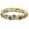 Double Layer Handmade Tibetan Nature Stone Bracelets - Zodeys