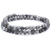 Double Layer Handmade Tibetan Nature Stone Bracelets - Zodeys