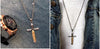 Takahashi Goro Feather Jesus Cross Necklace - Zodeys