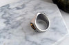 Outlaw 13 Polished Silver Biker Ring - Zodeys