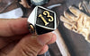Outlaw 13 Polished Silver Biker Ring - Zodeys