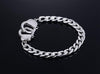 Silver Handcuffs Chain Bracelet