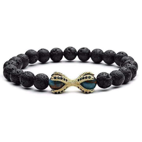 Ivory Claw Howlite Beaded Bracelet - Zodeys