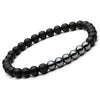 Kingdom Dom Matte Onyx Tiger Eye Bracelet - Zodeys