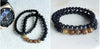 Kingdom Dom Matte Onyx Tiger Eye Bracelet - Zodeys