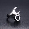 Biker Wrench Punk Ring - Zodeys