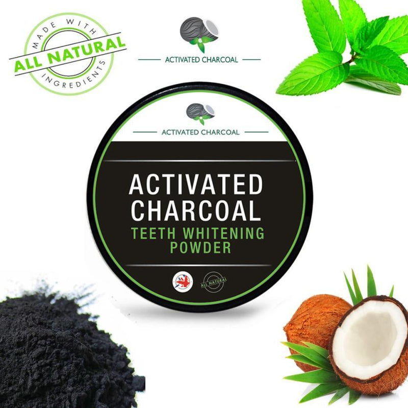 Teeth Whitening Natural Organic Activated Charcoal Bamboo Toothpaste - Zodeys