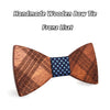 Butterfly Wooden Bow Tie - Zodeys