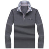 Long Sleeve Striped Polo Shirt - Zodeys