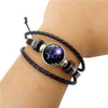 Yugen Multilayer Zodiac Leather Bracelet - Zodeys