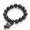 African Blackwood Hand-carved Sanskrit Buddhist Prayer Beads Bracelets - Zodeys
