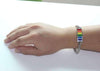 Rainbow ID Tag Pride Bracelet