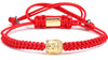 Gold Buddha Woven Rope Macrame Bracelet - Zodeys
