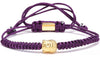 Gold Buddha Woven Rope Macrame Bracelet - Zodeys