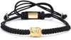 Gold Buddha Woven Rope Macrame Bracelet - Zodeys