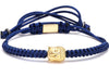 Gold Buddha Woven Rope Macrame Bracelet - Zodeys