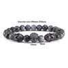 Labradorite Exodus Skull Beaded Bracelet - Zodeys