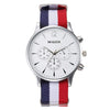 White & Blue NATO Band Watch [2 Variants] - Zodeys
