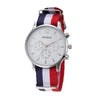 White & Blue NATO Band Watch [2 Variants] - Zodeys