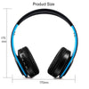 Foldable Wireless Headphones with Mic. - Zodeys