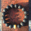 Prime Sinister Lava Stone Beaded Bracelet - Zodeys