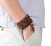 Exotic Bocote Wood 108 Beads Mala Bracelet - Zodeys
