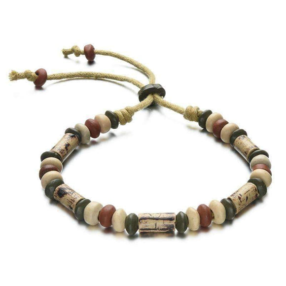 Handmade Beaded Ceramic Clay Bracelet - Zodeys