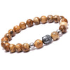 Tibetan Agate Natural Stone Buddha Bracelet - Zodeys