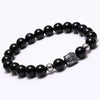 Tibetan Agate Natural Stone Buddha Bracelet - Zodeys