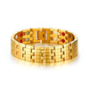 Thick Gold Magnetic Hologram Bracelet - Zodeys