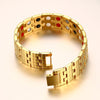 Thick Gold Magnetic Hologram Bracelet - Zodeys