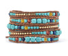 Graduated Stone Beads Boho Bracelet - Zodeys