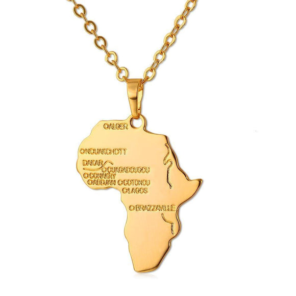 Exotic African Pendant Necklace