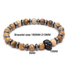 Onyx Black Skull Natural Stone Bracelet - Zodeys